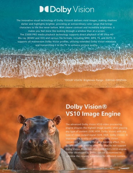 Zidoo Z3000Pro / Z3000 Pro 8K UHD Media Player Brand New Carousel 18