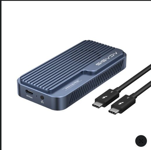 Thunderbolt 5 / TB5 Enclosure M.2 Nvme SSD USB5 / USB4 80Gbp/s Acasis Brand New Carousel 1