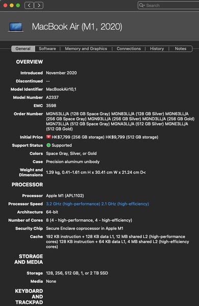 Macbook Air 13" LCD Display Assembly A2337 M1 M2 2021 Brand New Carousel 2