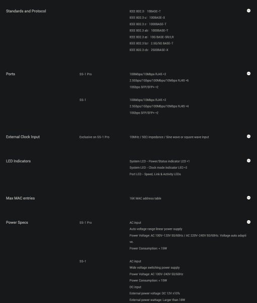 Matrix SS-1 Pro Audio Grade Network Switch Brand New Carousel 11