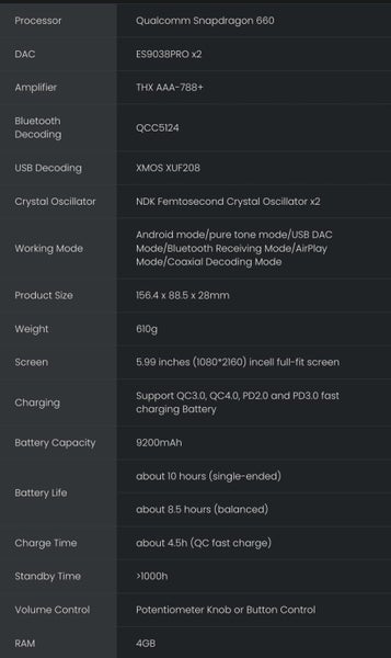 FiiO M17 Portable High-Resolution Audio Player Like New condition bragain Carousel 13