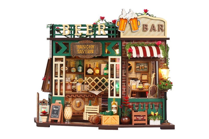 DIY Miniature Pub Kit Carousel 1