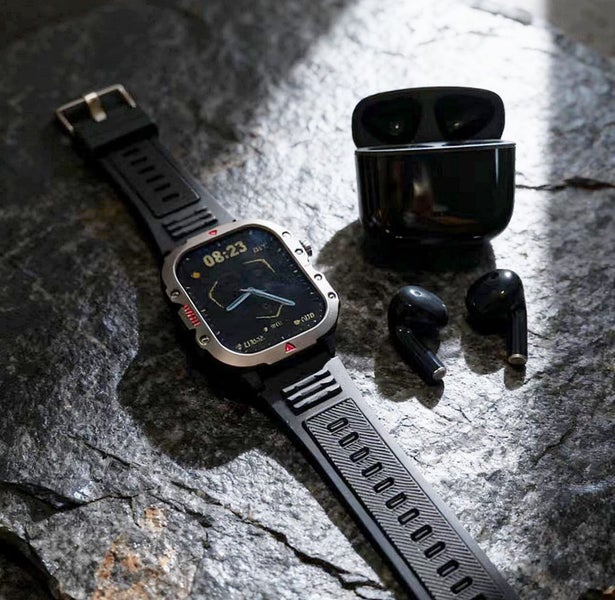 Fitness Smartwatch with Built-in Torch & Bluetooth Earphone MW41XYSE-264310772785922114