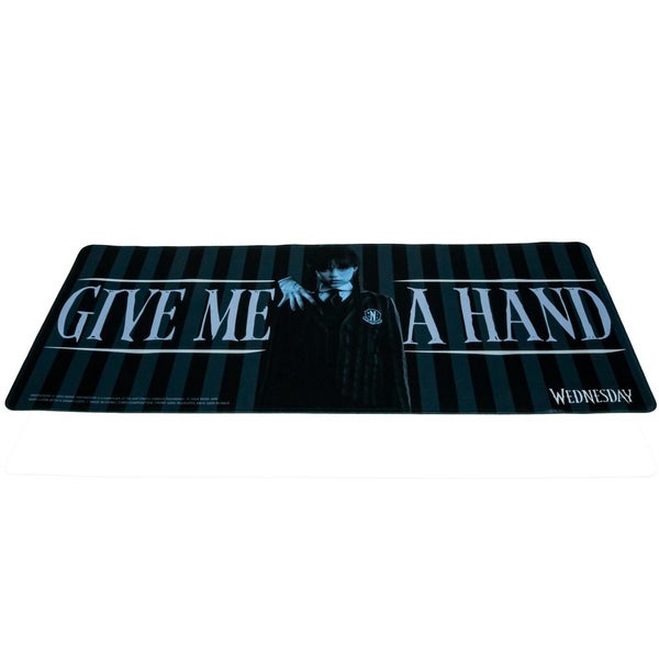 Wednesday Jumbo Striped Desk Mat Carousel 1