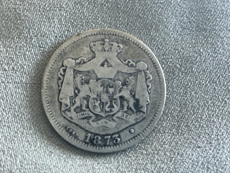 Romania 1 lev 1873 Carousel 1