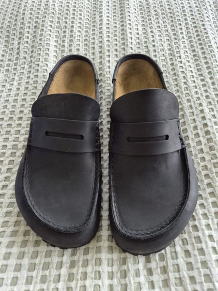 Birkenstock Naples Wrapped, Black Leather, Size 4564260098410369111