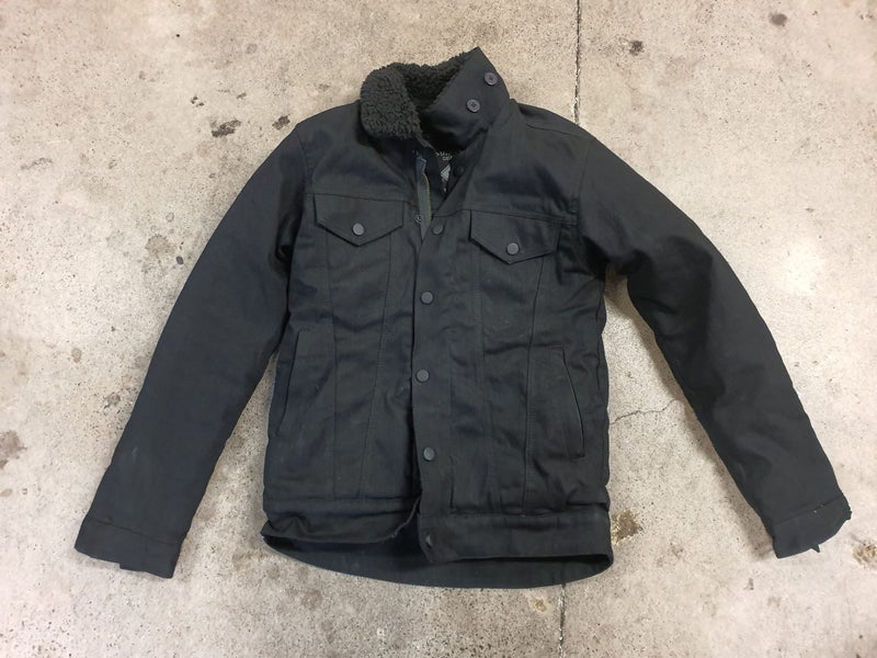 Resurgence Gear Black Sherpa Motorcycle Jacket (Size M) Carousel 1