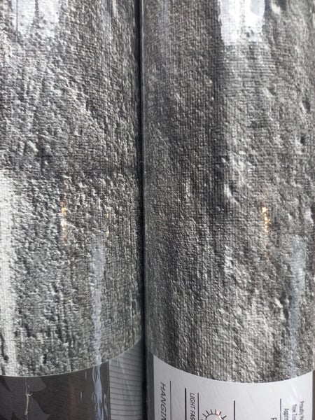 Wallpaper. Aged Bricks - Grey & Charcoal. #52520 Carousel 5