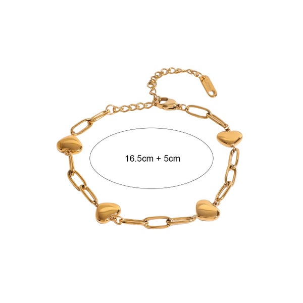 Veile Studios Stainless Steel Gold Splicing Personalized Niche Design Titanium B Carousel 2