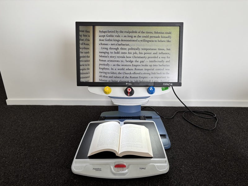 Desktop Magnifier - Freedom Scientific Topaz II Carousel 1