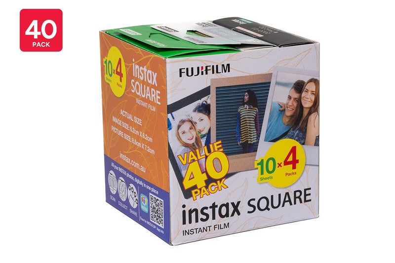 Fujifilm Instax Square Film Value (40 Pack) Carousel 1