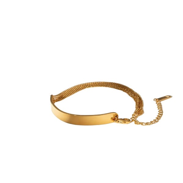 Veile Studios 18K Gold-Plated Casual Bracelet For Everyday Wear Carousel 1