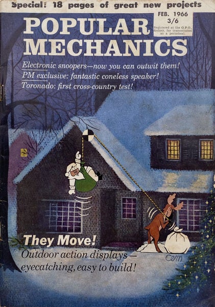 POPULAR MECHANICS MAGAZINE: Vol. 124, No. 6 - February 1966 Carousel 1