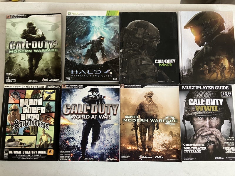 Game Strategy Guides - Halo, Call of Duty, GTA64262575376769110