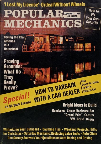 POPULAR MECHANICS - January 1969 Carousel 1