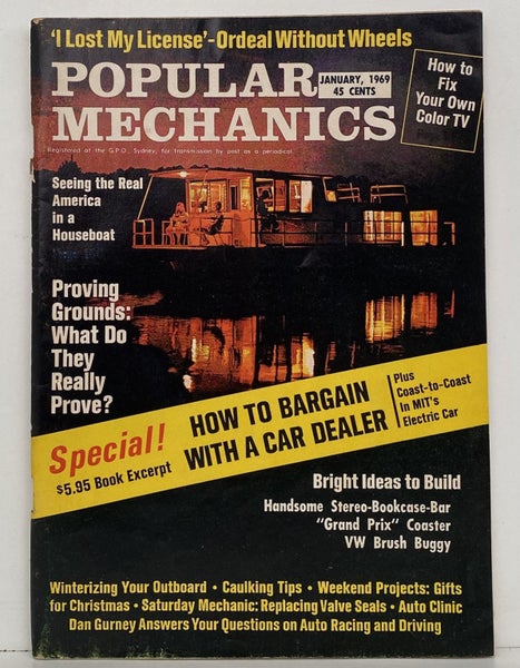 POPULAR MECHANICS - January 1969 Carousel 2