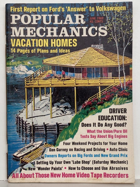 POPULAR MECHANICS MAGAZINE: Vol. 131, No. 4 - June 1969 Carousel 2