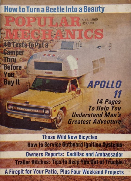 POPULAR MECHANICS MAGAZINE: Vol. 132, No. 1 - September 1969 Carousel 1