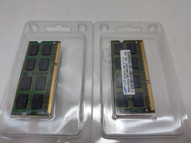 SAMSUNG 2x 2GB Ram Sticks (4GB Total) (PC310600S) Carousel 2