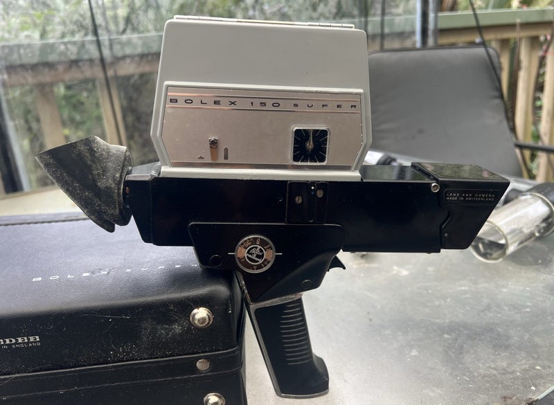 Vintage Super 8mm Bolex movie Camera Carousel 8