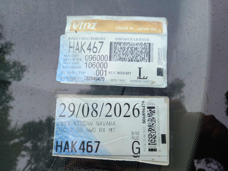 2013 Nissan Navara D/C Rx64263083255426112