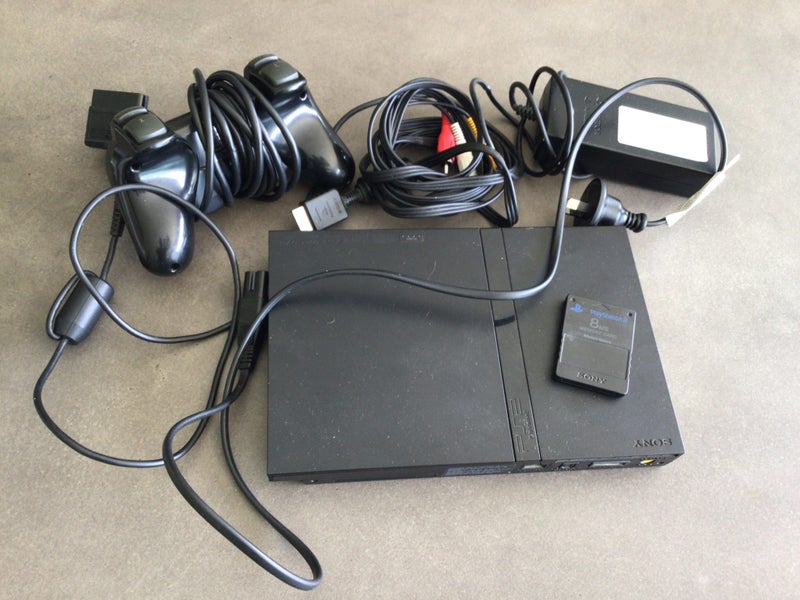 PlayStation 2 Console with Controller/Memory Card/Cords Carousel 1