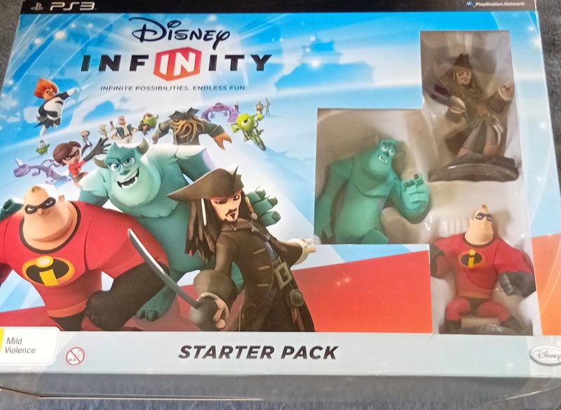 PS3 - DISNEY INFINITY STARTER PACK - SEALED Carousel 1