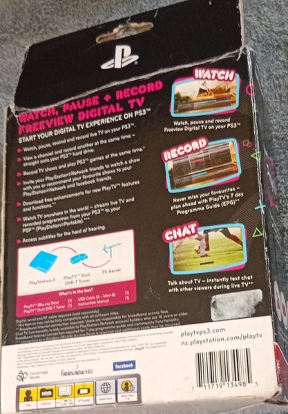 PS3 - PLAY TV - UNUSED Carousel 2