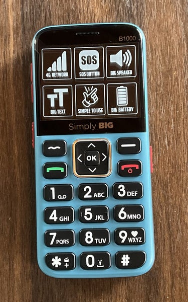 Simply BIG Button Mobile Phone with SOS Button64263252103682110