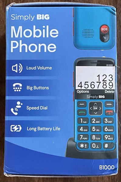 Simply BIG Button Mobile Phone with SOS Button64263252103682111