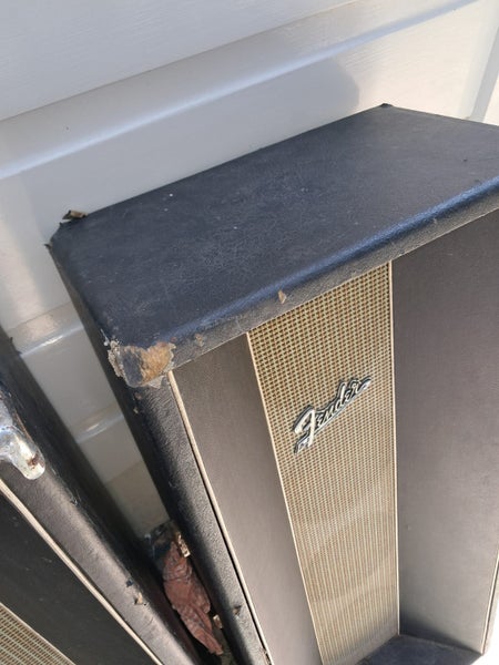 Vintage Fender 2x4 speaker stack64263252364802113