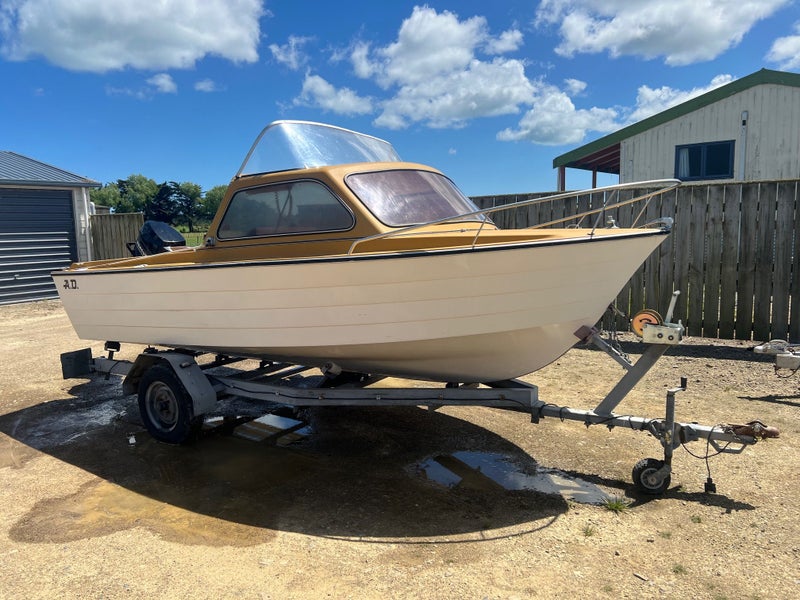 Fibreglass seaworthy ready to go fishing64263412926338112