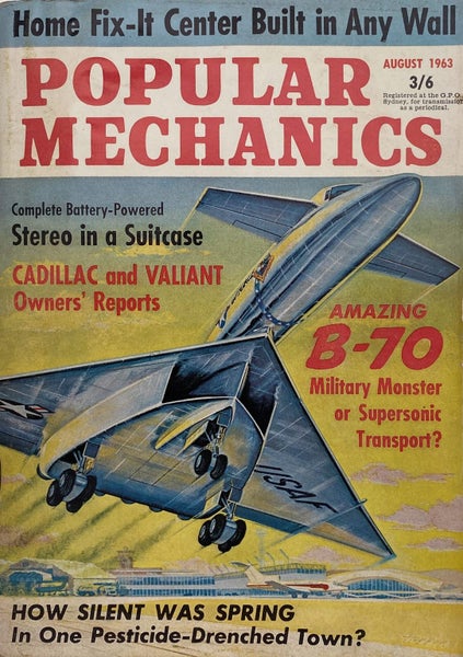 POPULAR MECHANICS - August 1963 Carousel 1