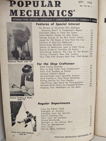 POPULAR MECHANICS - September 1963 Carousel 4