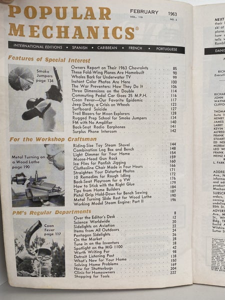 POPULAR MECHANICS - February 1963 Carousel 4