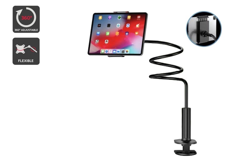 Kogan Flexible Tablet & iPad Holder with Clamp Carousel 1
