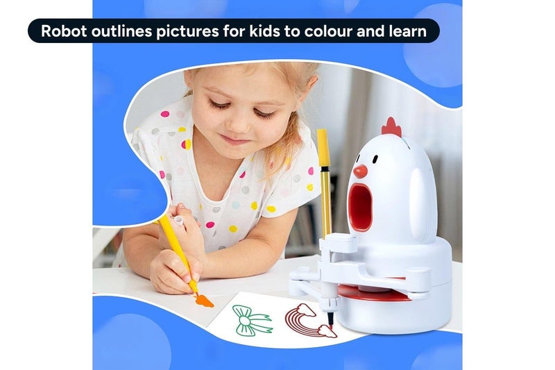 Kids Interactive Drawing Robot Toy Carousel 2