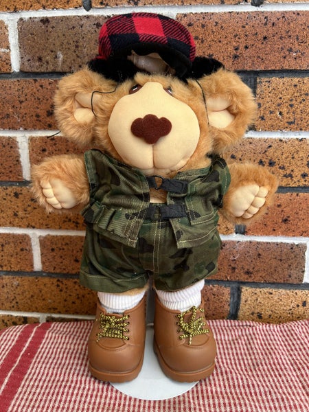 Dang Cute 1985 Furskin ‘Scout’ Teddy Bear (Cabbage patch Kids) Carousel 1