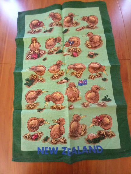 Kiwiana Tea Towel - Cotton - NEW Carousel 1