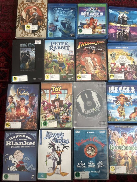 Bulk DVD & Blu-Ray64264157478019111