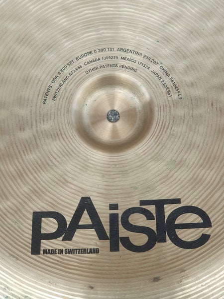 Paiste 18" Signature Series Thin China Cymbal – Traditional Finish64264341888131114