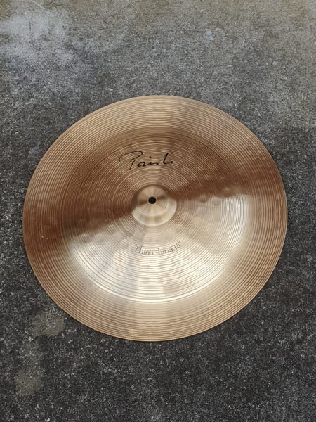 Paiste 18" Signature Series Thin China Cymbal – Traditional Finish64264341888131110