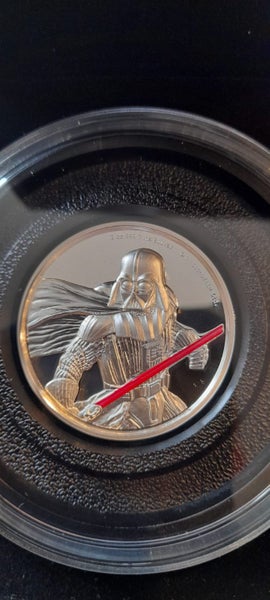 Beautiful Star Wars Darth Vader 2017 Niue 2oz Silver Coin Carousel 1