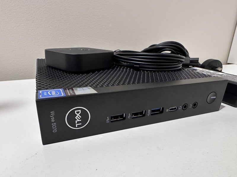 $1 Res Wyse 5070 Thin Client Devices - 32GB eMMC - 4GB RAM - WiFi64265504954755112