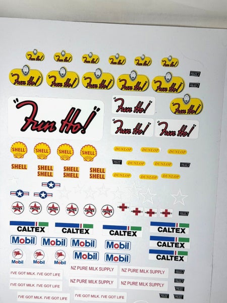 Fun Ho! Midget Series Sticker Sheet . Carousel 2