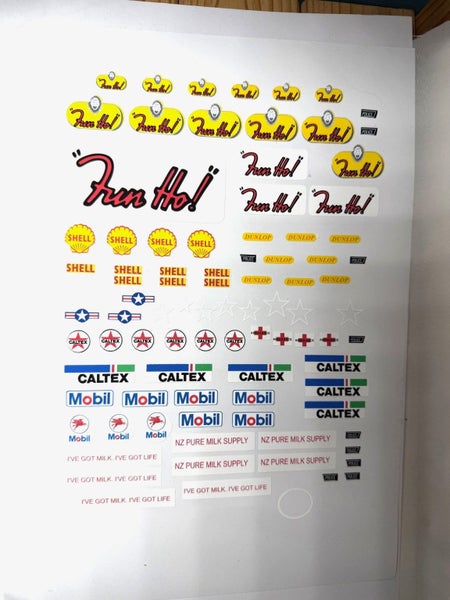 Fun Ho! Midget Series Sticker Sheet . Carousel 1