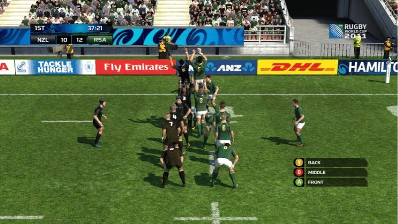Rugby World Cup 2011 (Xbox 360) *COMPLETE* Carousel 2