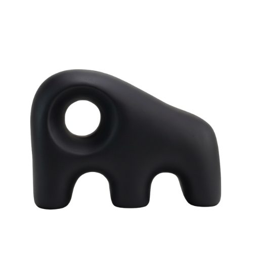 Sanlatan Black Three-Legged Abstract Sculpture Carousel 1