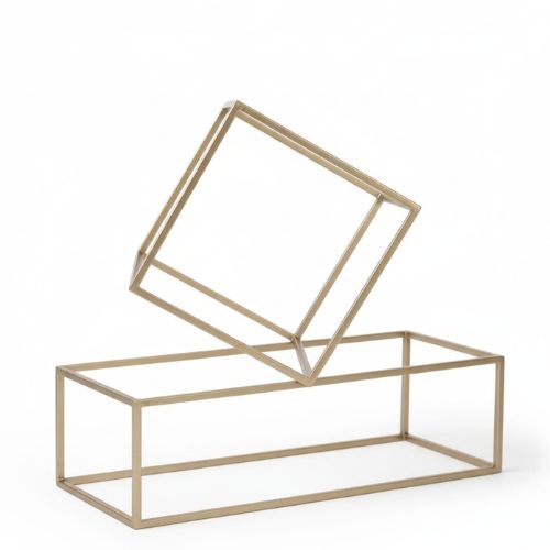 Taptidubari Geometric Cube Decorative Sculpture Carousel 1