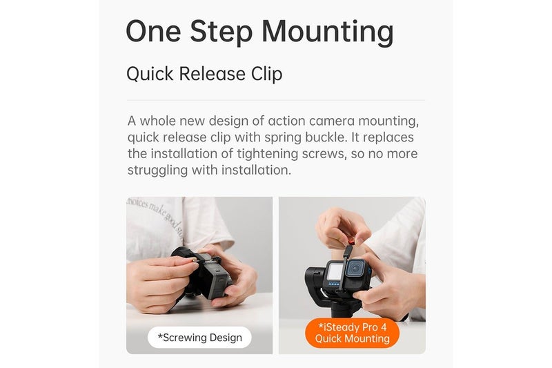 Hohem iSteady Pro4 Kit for Gopro Hero5-12 Carousel 2